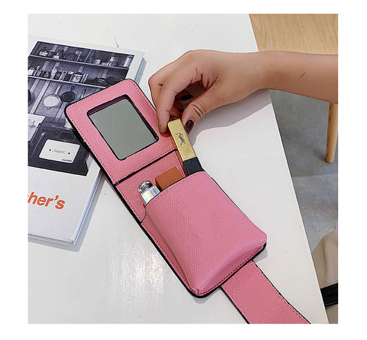 Mini Mirror Lipstick Bag