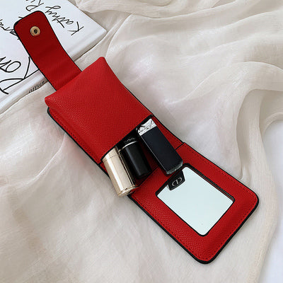 Mini Mirror Lipstick Bag